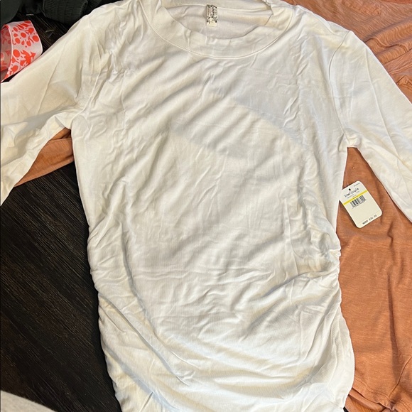 We The Free Light Coral Long Sleeve Tee and Intimately Free Bundle . - Picture 6 of 11